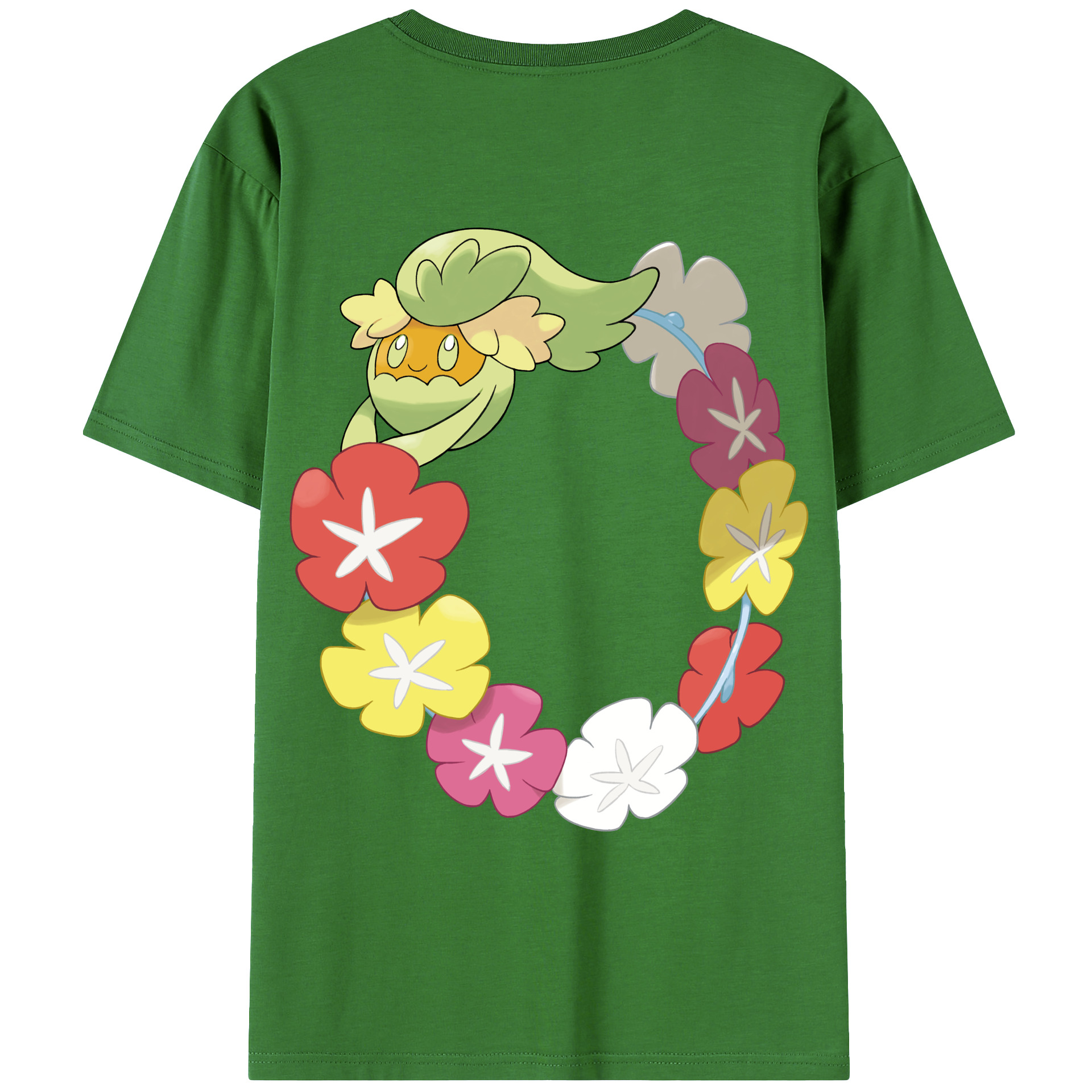 （画像用） ポケットモンスター Pokémon レディース半袖Tシャツ(バックプリント)